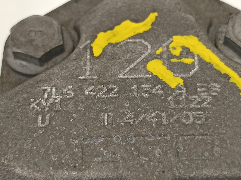 Recambio de bomba direccion para volkswagen touareg (7la) tdi v6 referencia OEM IAM 7L8422154A  