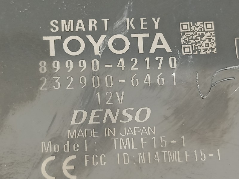 Recambio de modulo electronico para toyota rav 4 advance hybrid referencia OEM IAM 8999042170  