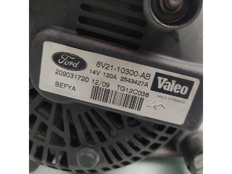 Recambio de alternador para ford fiesta (cb1) sport referencia OEM IAM 8V2110300AB TG12C038 209031720