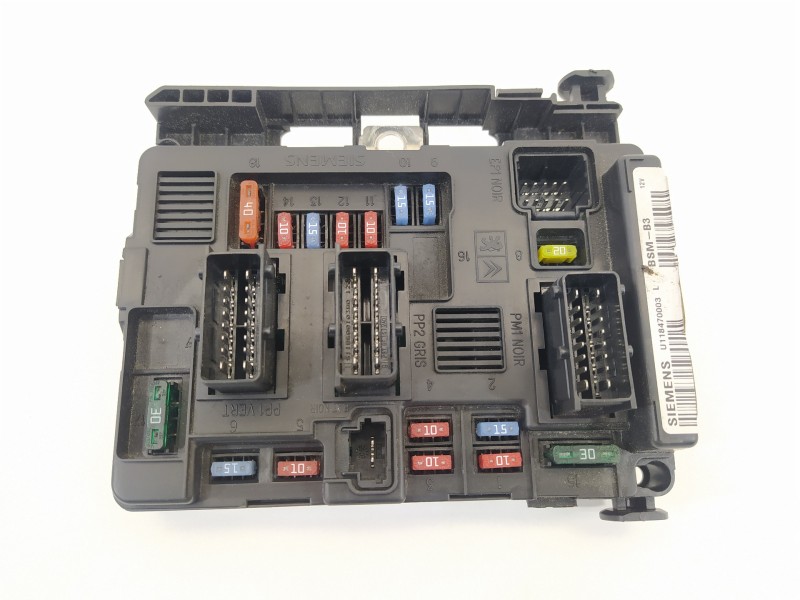 Recambio de caja reles / fusibles para citroën xsara picasso 1.6 hdi 90 exclusive referencia OEM IAM 9650618480  