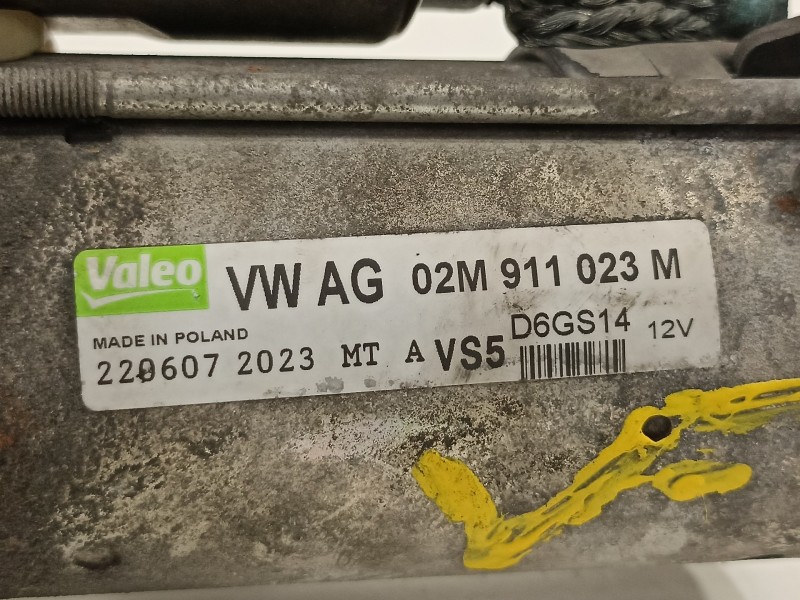 Recambio de motor arranque para volkswagen golf vi (5k1) gti referencia OEM IAM 02M911023M  