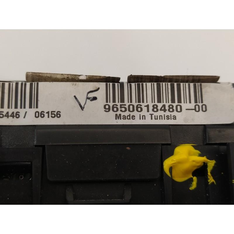 Recambio de caja reles / fusibles para citroën xsara picasso 1.6 hdi 90 exclusive referencia OEM IAM 9650618480  