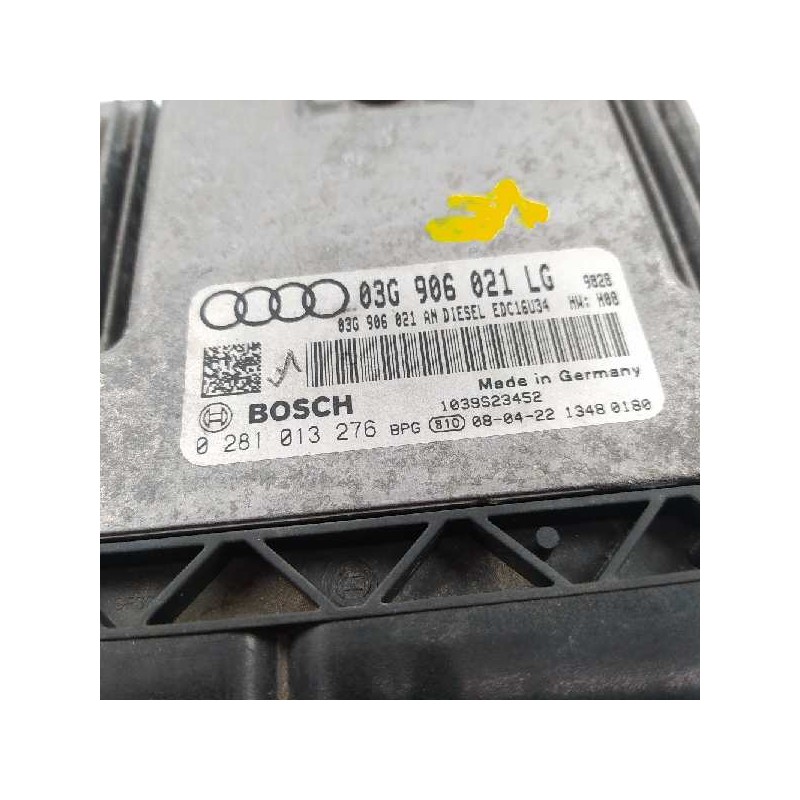 Recambio de centralita motor uce para audi a3 (8p) 2.0 tdi ambition referencia OEM IAM 03G906021LG 0281013276 