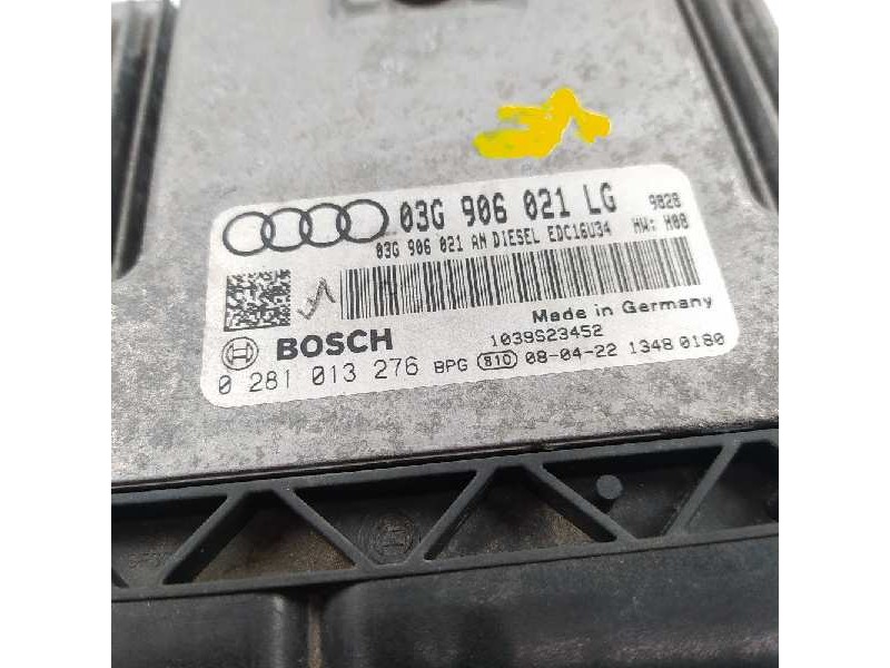 Recambio de centralita motor uce para audi a3 (8p) 2.0 tdi ambition referencia OEM IAM 03G906021LG 0281013276 