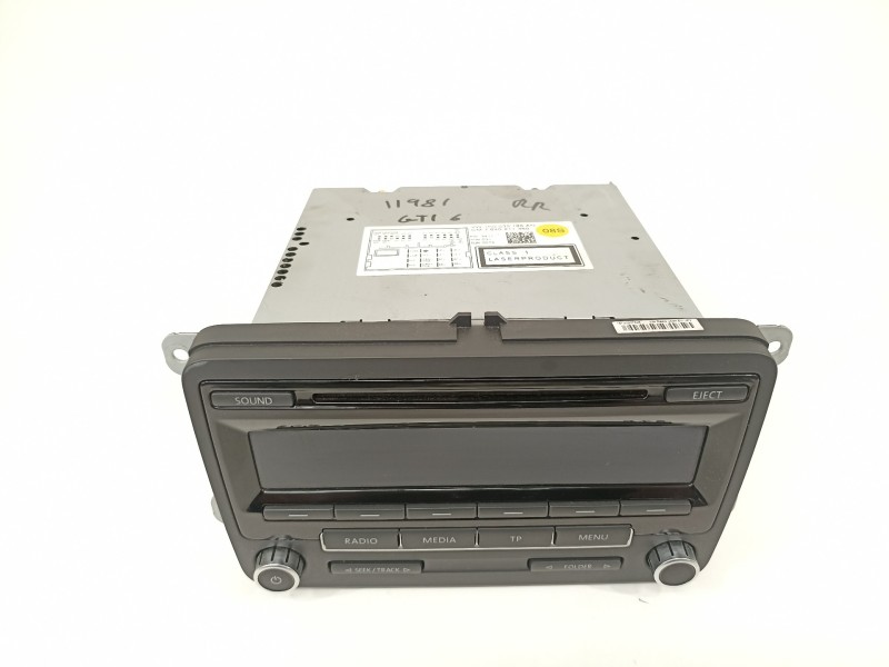 Recambio de sistema audio / radio cd para volkswagen golf vi (5k1) gti referencia OEM IAM 1K0035186AN  