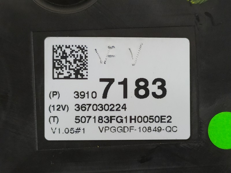 Recambio de cuadro instrumentos para opel zafira (c) excellence start/stop referencia OEM IAM 39107183 367030224 