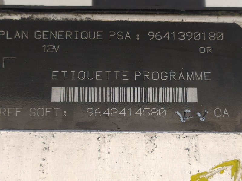 Recambio de centralita motor uce para citroën berlingo 1.9 600 d furg. referencia OEM IAM 9642414580  