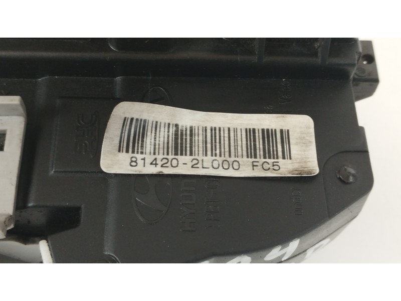 Recambio de cerradura puerta trasera derecha para hyundai i30 classic referencia OEM IAM 814202L000  