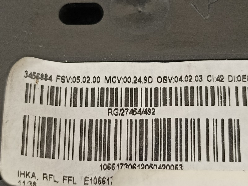 Recambio de mando climatizador para bmw mini clubman (r55) cooper d referencia OEM IAM 64113456884 3456884 64113456812