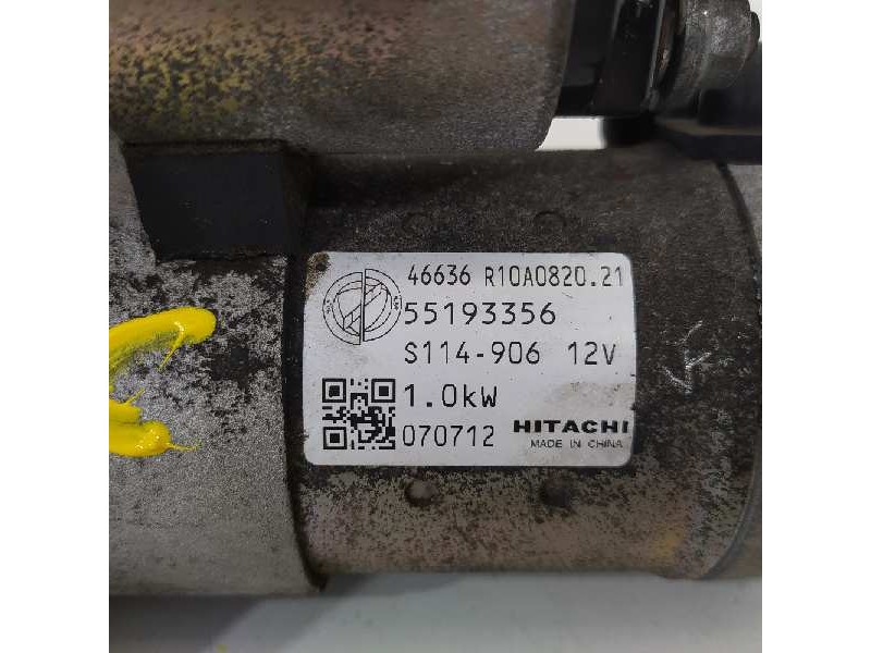 Recambio de motor arranque para fiat grande punto (199) 1.4 8v active referencia OEM IAM 55193356  