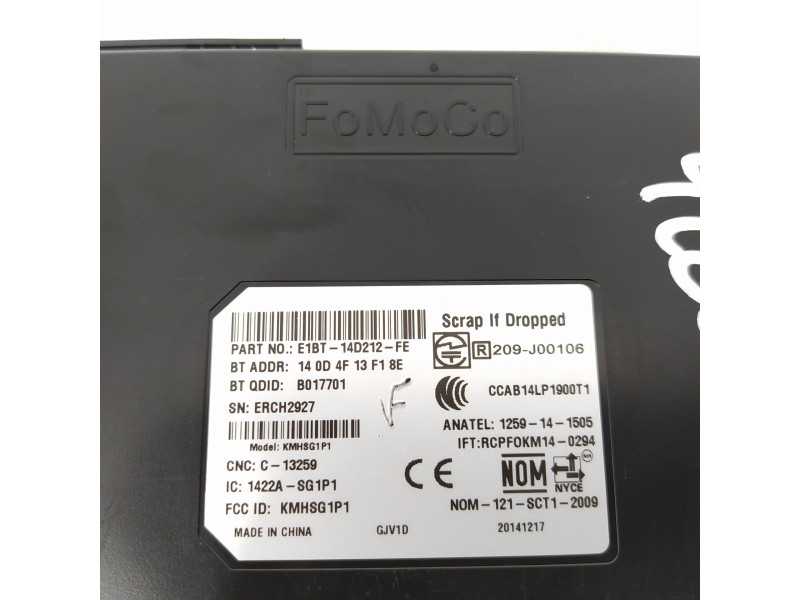 Recambio de modulo electronico para ford focus lim. ambiente referencia OEM IAM E1BT14D212FE  