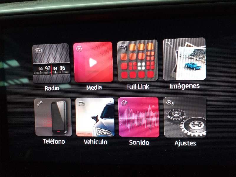 Recambio de pantalla multifuncion para seat ibiza (kj1) style referencia OEM IAM 6F0919605  