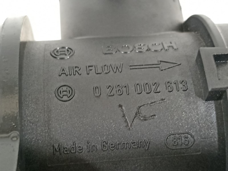 Recambio de caudalimetro para fiat panda (169) 1.3 16v jtd emotion referencia OEM IAM 0281002613  