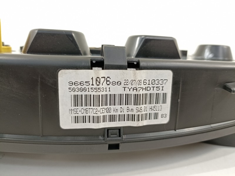 Recambio de cuadro instrumentos para peugeot 308 sw premium referencia OEM IAM 9665107680  