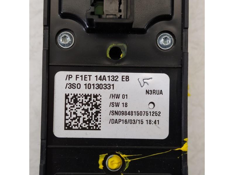 Recambio de mando elevalunas delantero izquierdo para ford fiesta (ccn) trend referencia OEM IAM F1ET14A132EB  