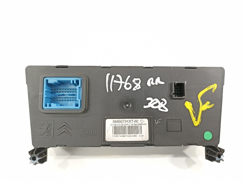 Recambio de mando climatizador para peugeot 308 sw premium referencia OEM IAM 96850724XT  
