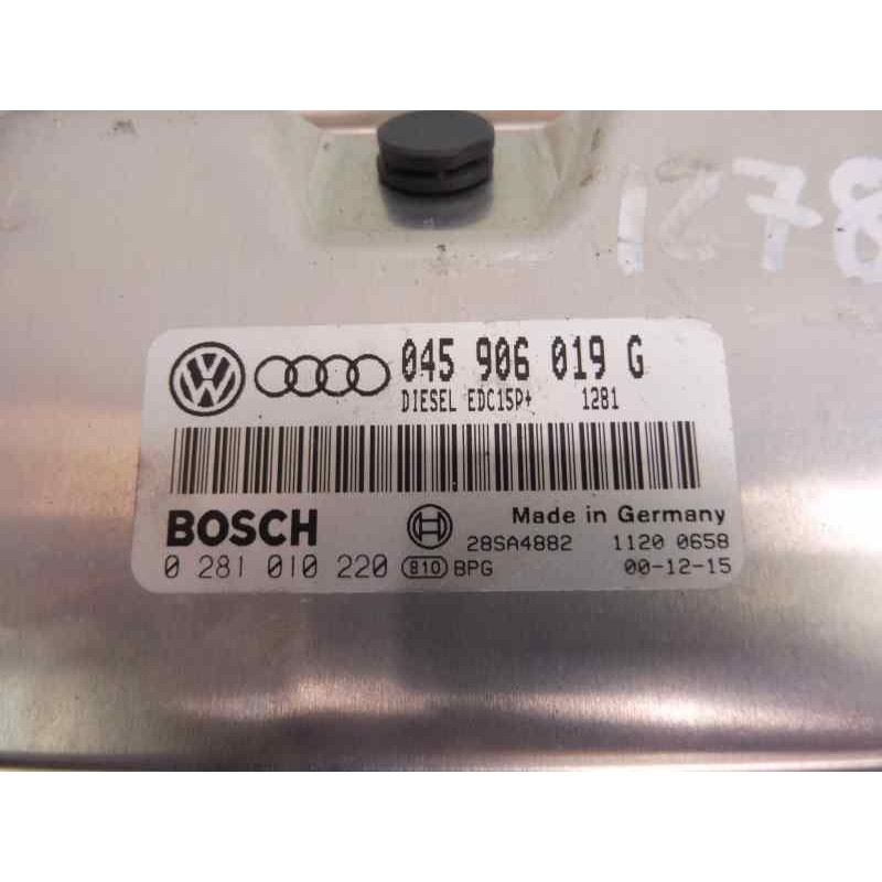 Recambio de centralita motor uce para audi a2 (8z) 1.4 tdi (55kw) referencia OEM IAM 045906019G 0281010220 