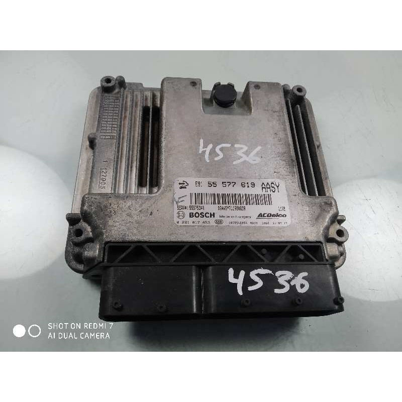 Recambio de centralita motor uce para opel insignia berlina cosmo referencia OEM IAM 55577619 0281017453 55575349