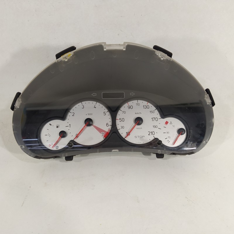 Recambio de cuadro instrumentos para peugeot 206 berlina quicksilver referencia OEM IAM 9656696380  