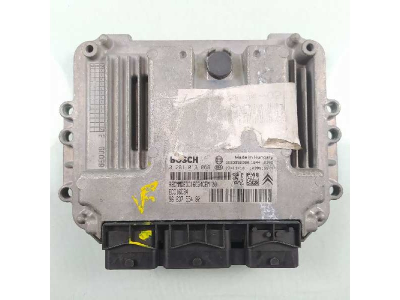 Recambio de centralita motor uce para peugeot 207 sw sport referencia OEM IAM 9663755480 0281013868 