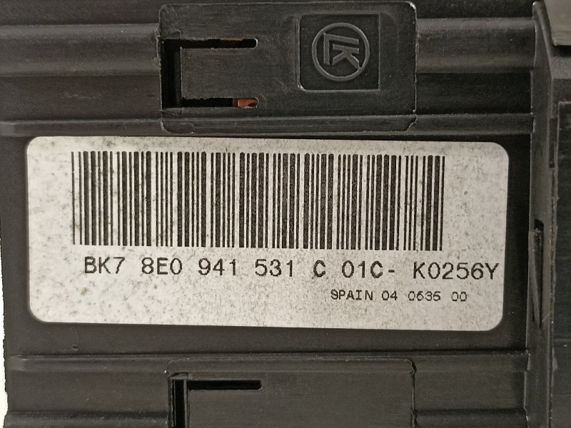 Recambio de mando luces para audi a4 berlina (8e) 2.0 tdi 16v (103kw) referencia OEM IAM 8E0941531C  