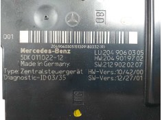 Recambio de modulo electronico para mercedes-benz clase c (w204) lim. c 220 cdi blueefficiency (204.002) referencia OEM IAM 2049 2