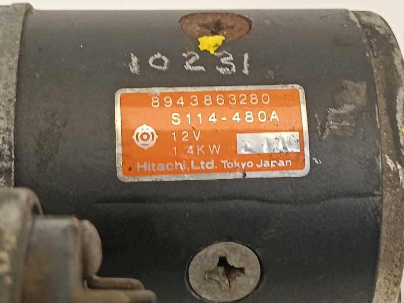 Recambio de motor arranque para opel corsa a city referencia OEM IAM 8943863280  