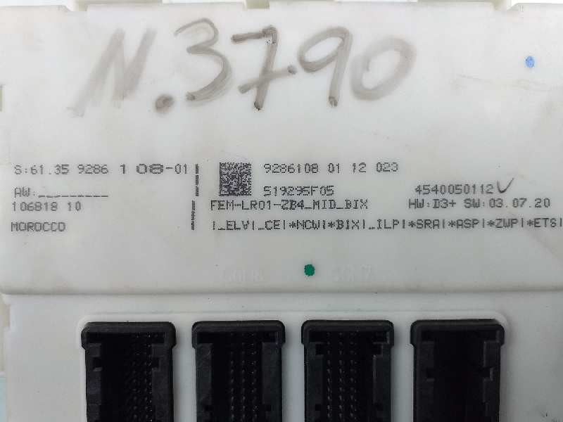 Recambio de modulo electronico para bmw serie 3 lim. (f30) 320d referencia OEM IAM 6135928610801 92861080112023 4540050112