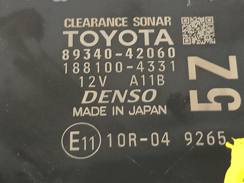 Recambio de modulo electronico para toyota rav 4 advance hybrid referencia OEM IAM 8934042060  