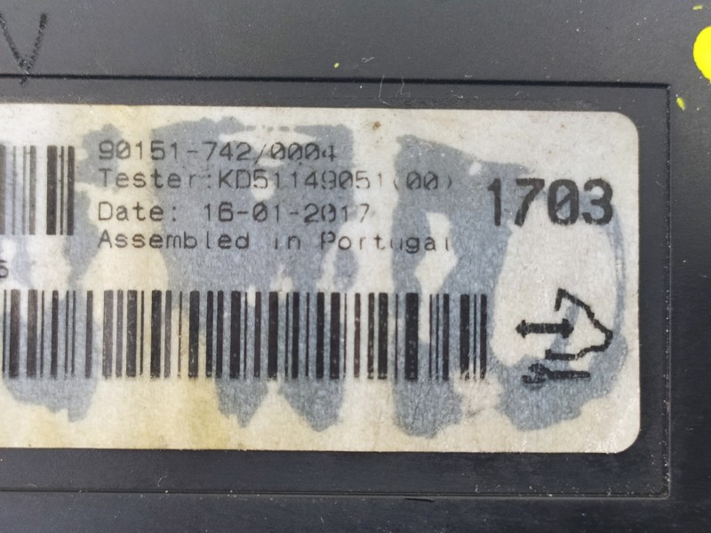 Recambio de modulo electronico para opel zafira (c) excellence start/stop referencia OEM IAM 13591703  