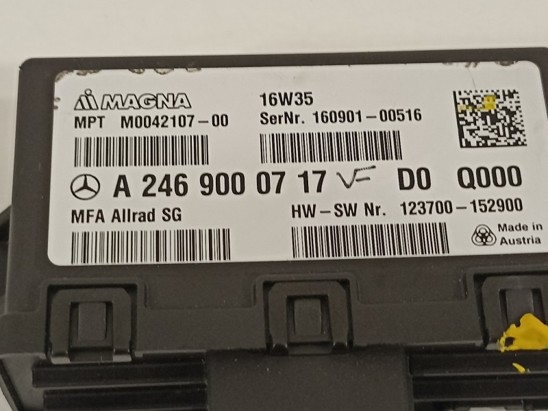 Recambio de modulo electronico para mercedes-benz clase a (w176) a 45 amg 4-matic (176.052) referencia OEM IAM A2469000717  