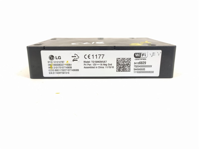 Recambio de modulo electronico para opel zafira (c) excellence start/stop referencia OEM IAM 84186829 544948685 