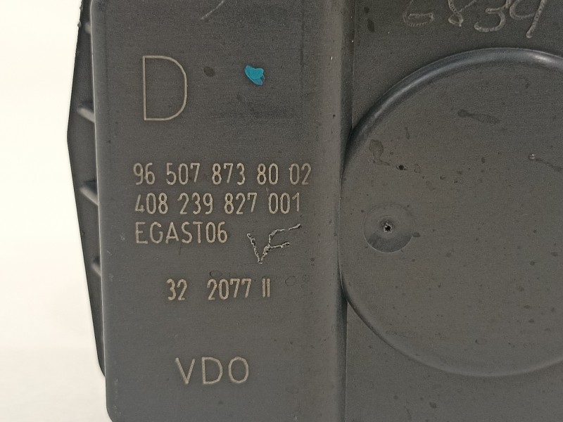 Recambio de caja mariposa para citroën c5 berlina audace referencia OEM IAM 9650787380  