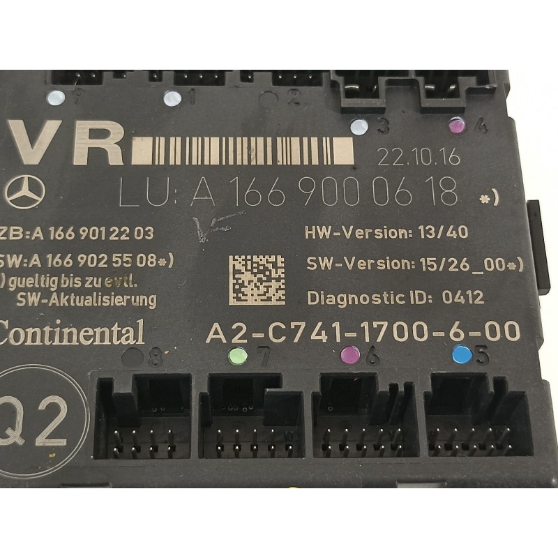 Recambio de modulo electronico para mercedes-benz clase a (w176) a 45 amg 4-matic (176.052) referencia OEM IAM A1669000618  