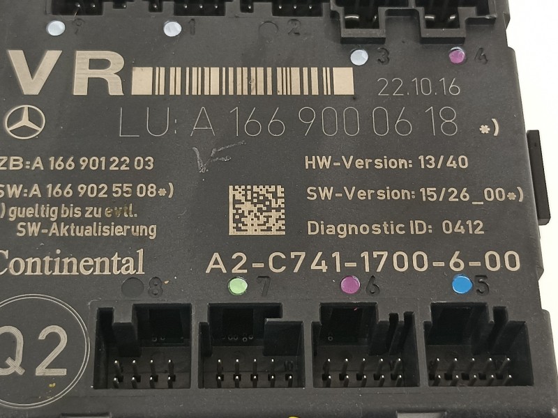 Recambio de modulo electronico para mercedes-benz clase a (w176) a 45 amg 4-matic (176.052) referencia OEM IAM A1669000618  