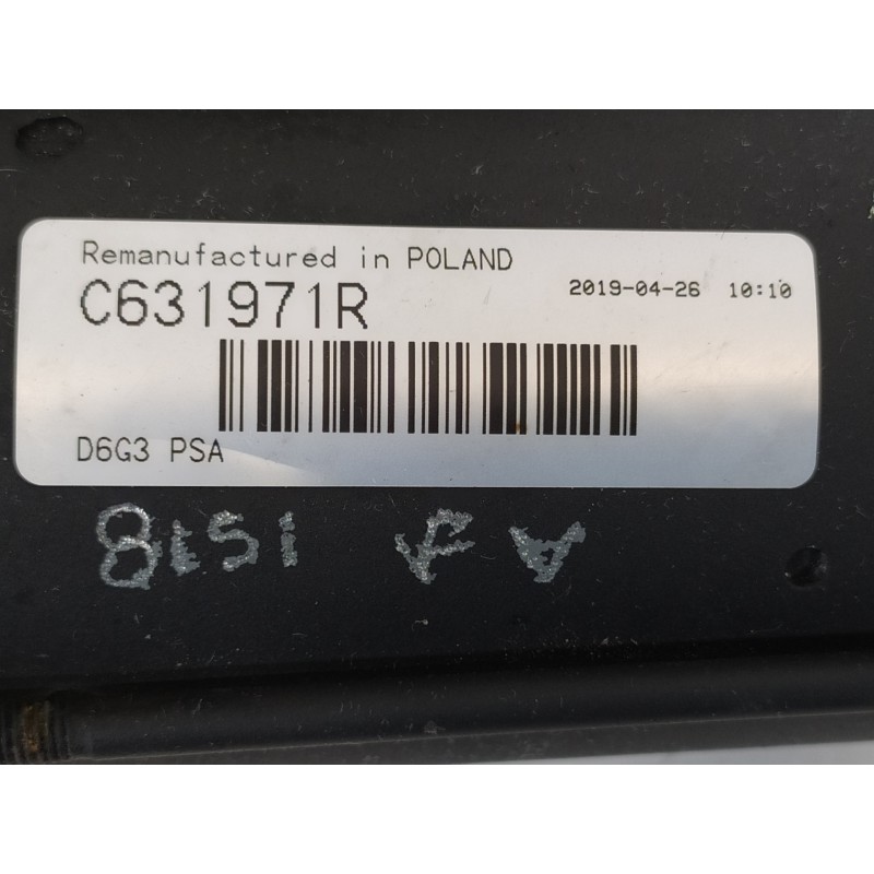 Recambio de motor arranque para citroën c3 1.6 16v sx referencia OEM IAM C631971R D6G3 5802CG