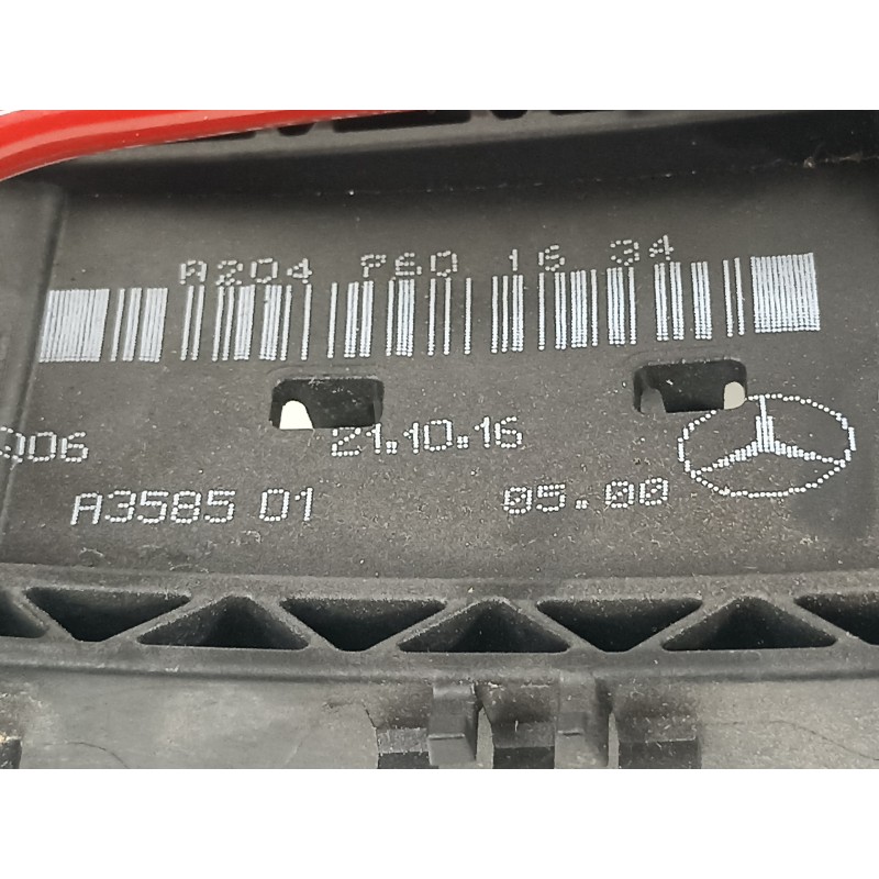 Recambio de maneta exterior trasera derecha para mercedes-benz clase a (w176) a 45 amg 4-matic (176.052) referencia OEM IAM A204