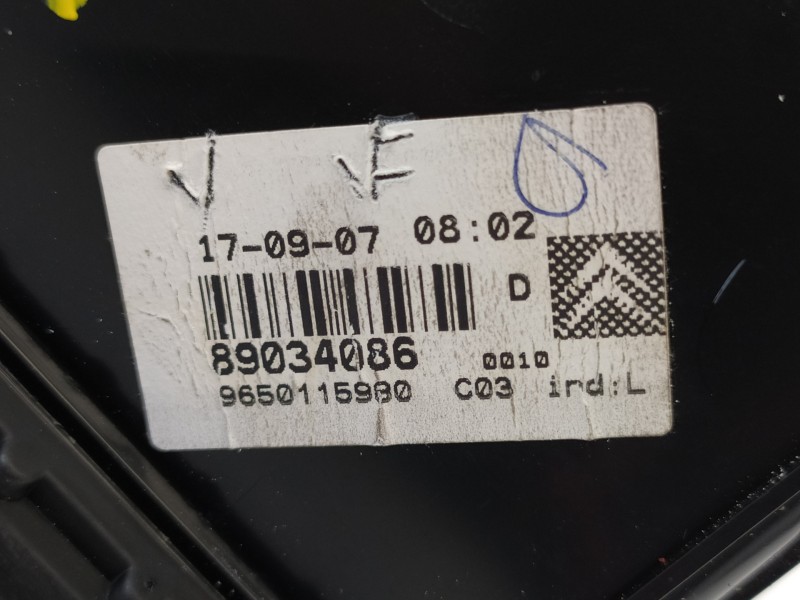 Recambio de piloto trasero derecho en porton para citroën c5 berlina audace referencia OEM IAM 9650115980 89024086 