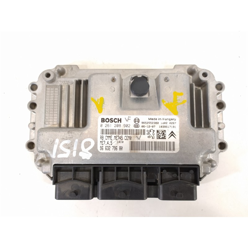 Recambio de centralita motor uce para citroën c3 1.6 16v sx referencia OEM IAM 9663279680 0261208902 