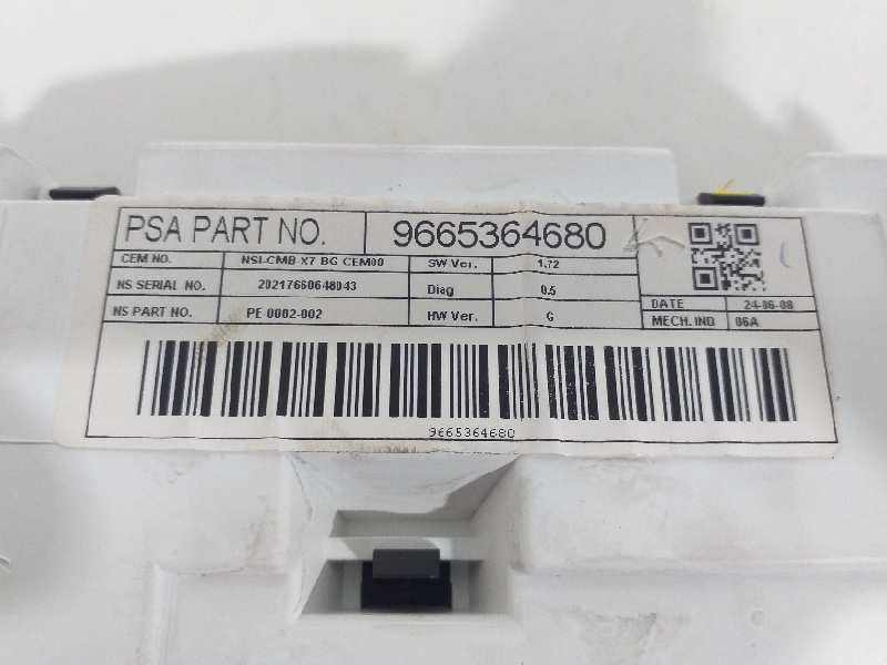 Recambio de cuadro instrumentos para citroën c5 berlina exclusive referencia OEM IAM 9665364680  