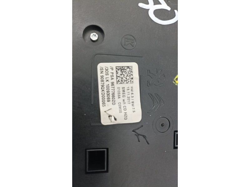 Recambio de mando multifuncion para peugeot 308 access referencia OEM IAM 96777660ZD  