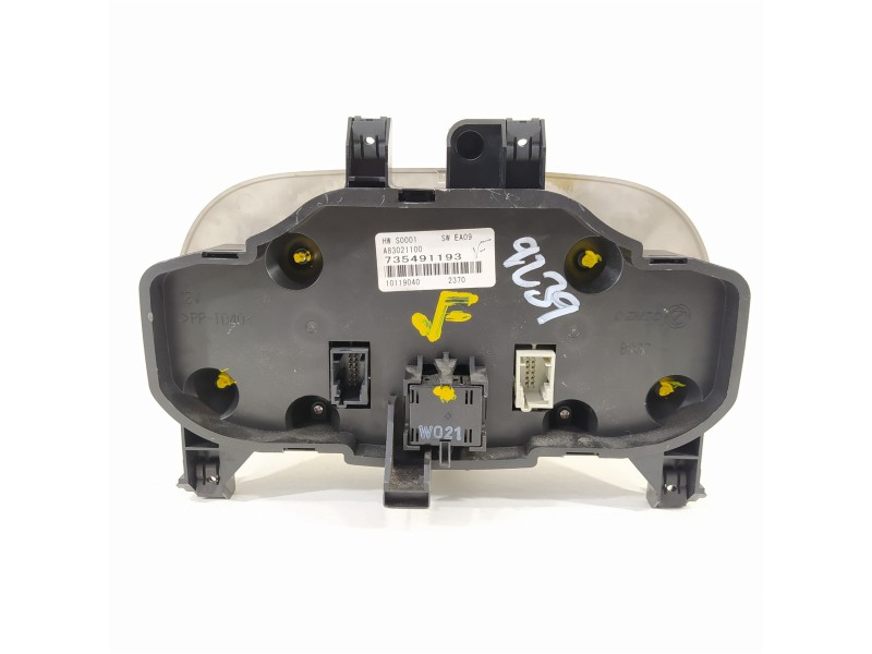 Recambio de mando climatizador para fiat nuova 500 (150) by gucci referencia OEM IAM 735491193 A83021100 10119040