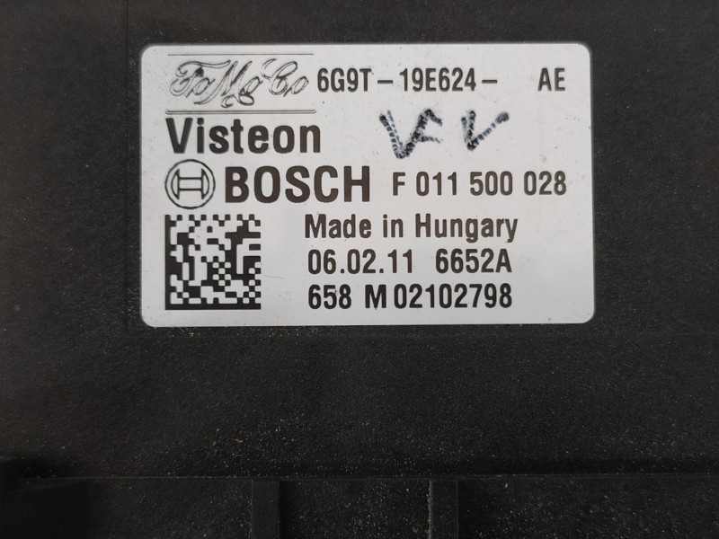 Recambio de resistencia calefaccion para ford fiesta (cb1) 1.6 tdci cat referencia OEM IAM 6G9T19E624AE  