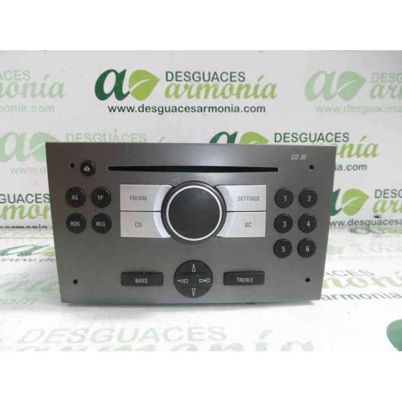 Recambio de sistema audio / radio cd para opel vectra c berlina elegance referencia OEM IAM 13233926 003161295051 