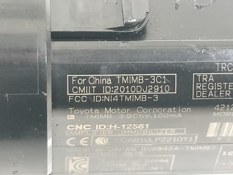 Recambio de conmutador de arranque para toyota rav 4 advance hybrid referencia OEM IAM 2010DJ2910  