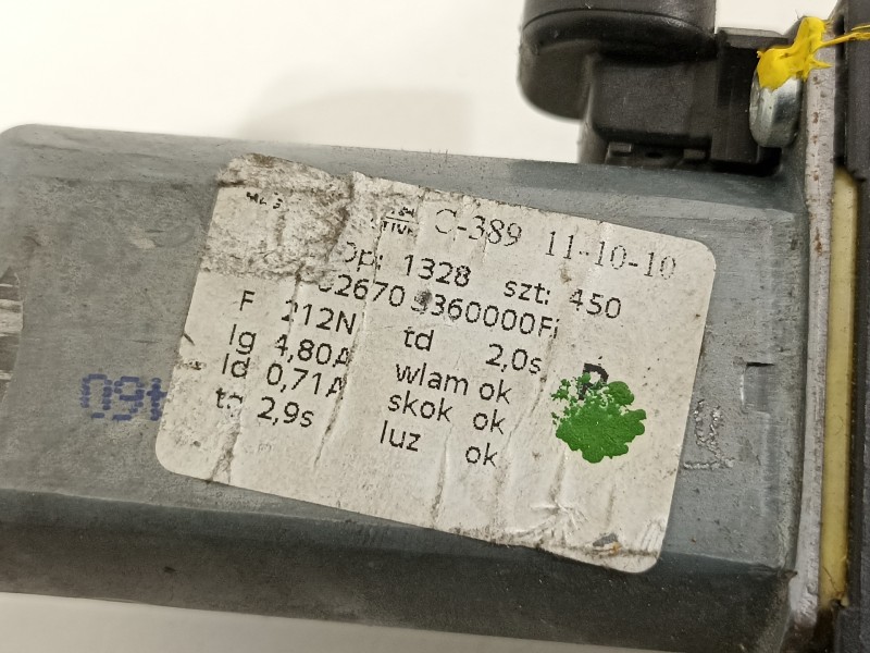 Recambio de elevalunas delantero derecho para fiat nuova 500 (150) by gucci referencia OEM IAM 518762670 5360000 