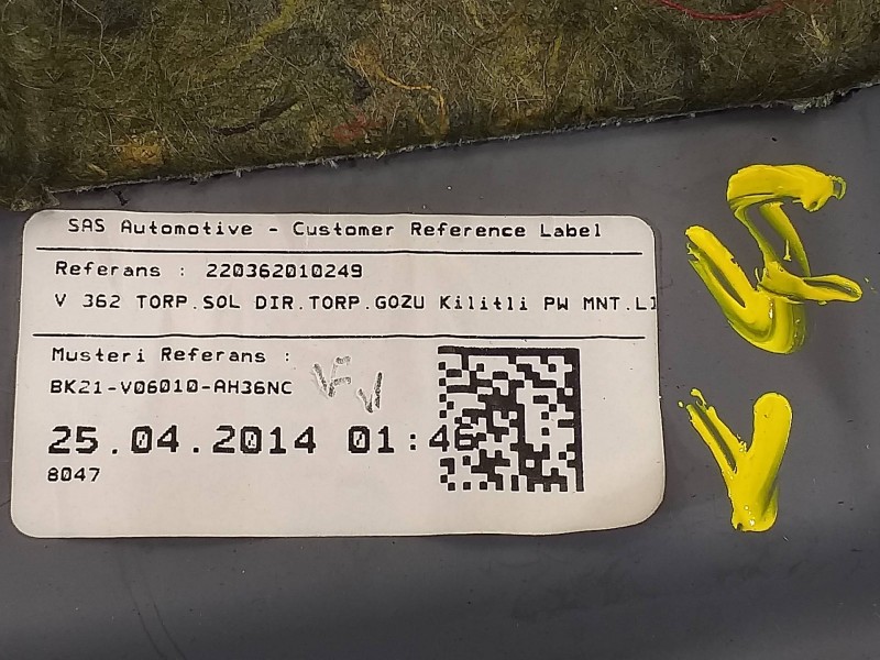 Recambio de guantera para ford transit custom kasten 270 l1 ambiente referencia OEM IAM BK21V06010AH  