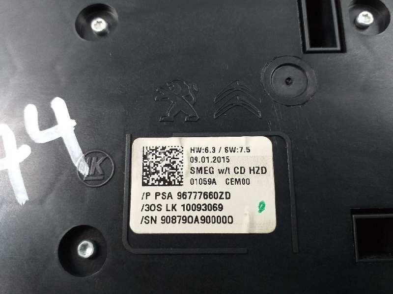 Recambio de mando multifuncion para peugeot 308 sw allure referencia OEM IAM 96777660ZD  