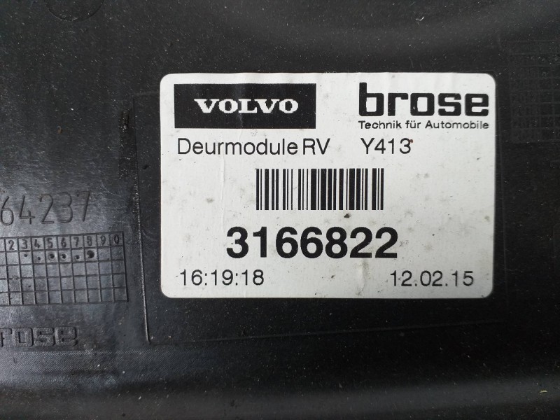 Recambio de elevalunas delantero derecho para volvo xc60 kinetic 2wd referencia OEM IAM 3166822 30753328 966269