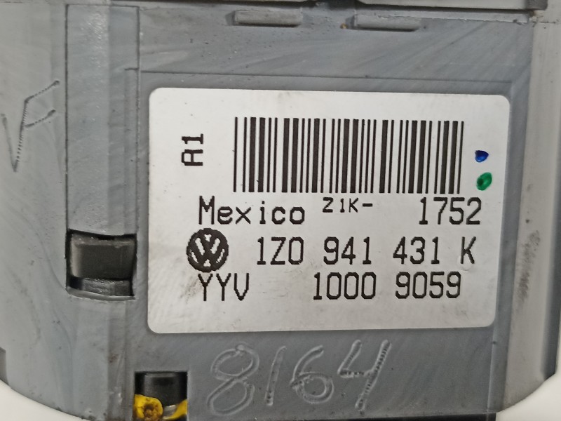 Recambio de mando luces para skoda octavia berlina (1z3) family referencia OEM IAM 1Z0941431K  